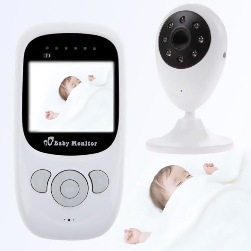 2.4inch 2.4G Wireless Baby Digital Audio Video Monitor Camera Night Vision Viewer Two-way Talk Temperature Monitor 2