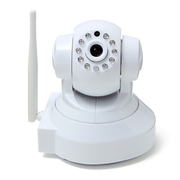 SUNLUXY 1.0 Megapixel 720P Wireless Network Webcam CCTV IP Security Camera with Two-way 2