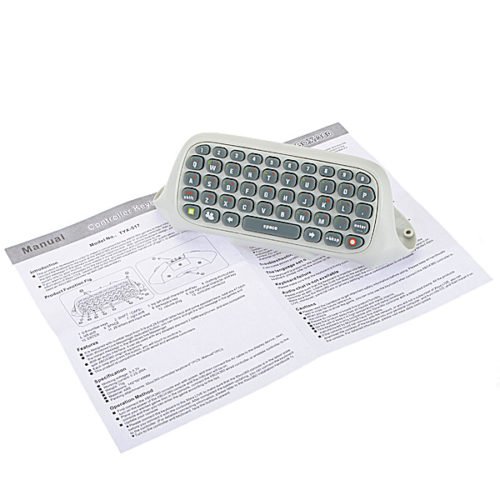 Wireless Controller Messenger Keyboard Chatpad Keypad For Xbox 360 6