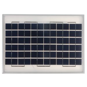 12V 10W 330 x 300 x 20mm Polycrystalline Solar Panel With 2M Cable