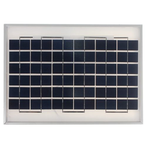 12V 10W 330 x 300 x 20mm Polycrystalline Solar Panel With 2M Cable 1