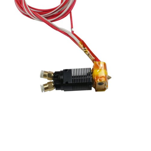 MK8 2 in 1 out Assembled Extruder Hot End Kit 1.75mm 0.4mm Nozzle For 3D Printer Part 4