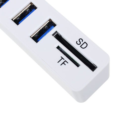 Combo HY-617 Mini USB 2.0 Hub with SD/TF Card Reader Function 7
