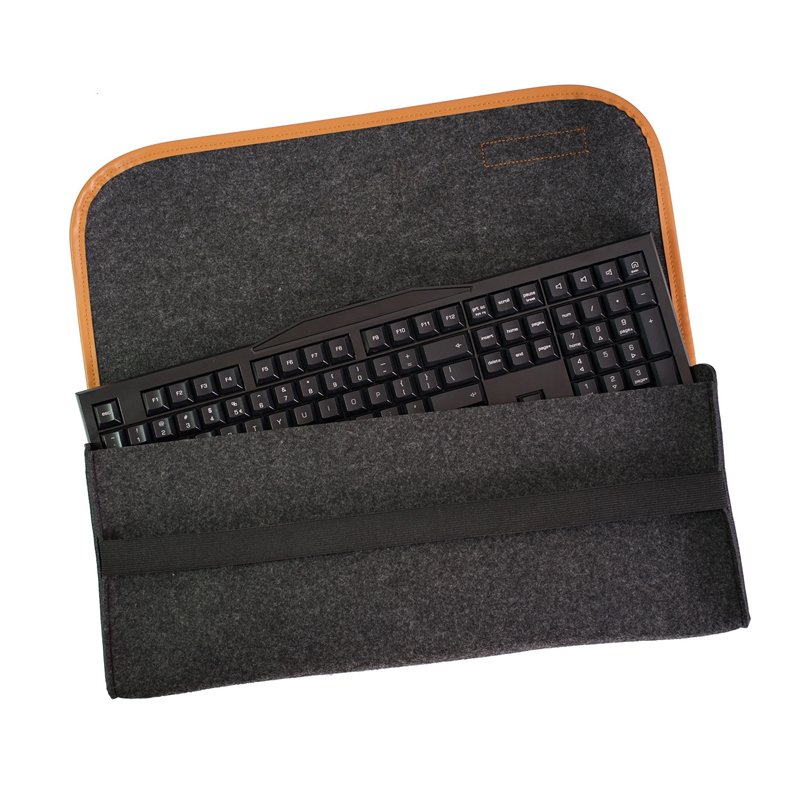 Felt Keyboard Storage Bag Dustproof Carrying Bag for 61 87 104 Key Mechanical Keyboard 3 Felt Keyboard Storage Bag Dustproof Carrying Bag for 61 87 104 Key Mechanical Keyboard - Image 3