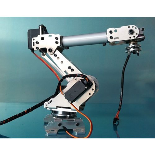 6DOF Mechanical Robot Arm Claw With Servos For Robotics Arduino DIY Kit 3
