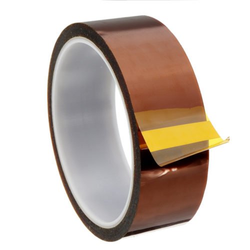 5mm/10mm/15mm/20mm/25mm/30mm High Temperature Polyimide Film Heat Resistant Tape For 3D Printer 5
