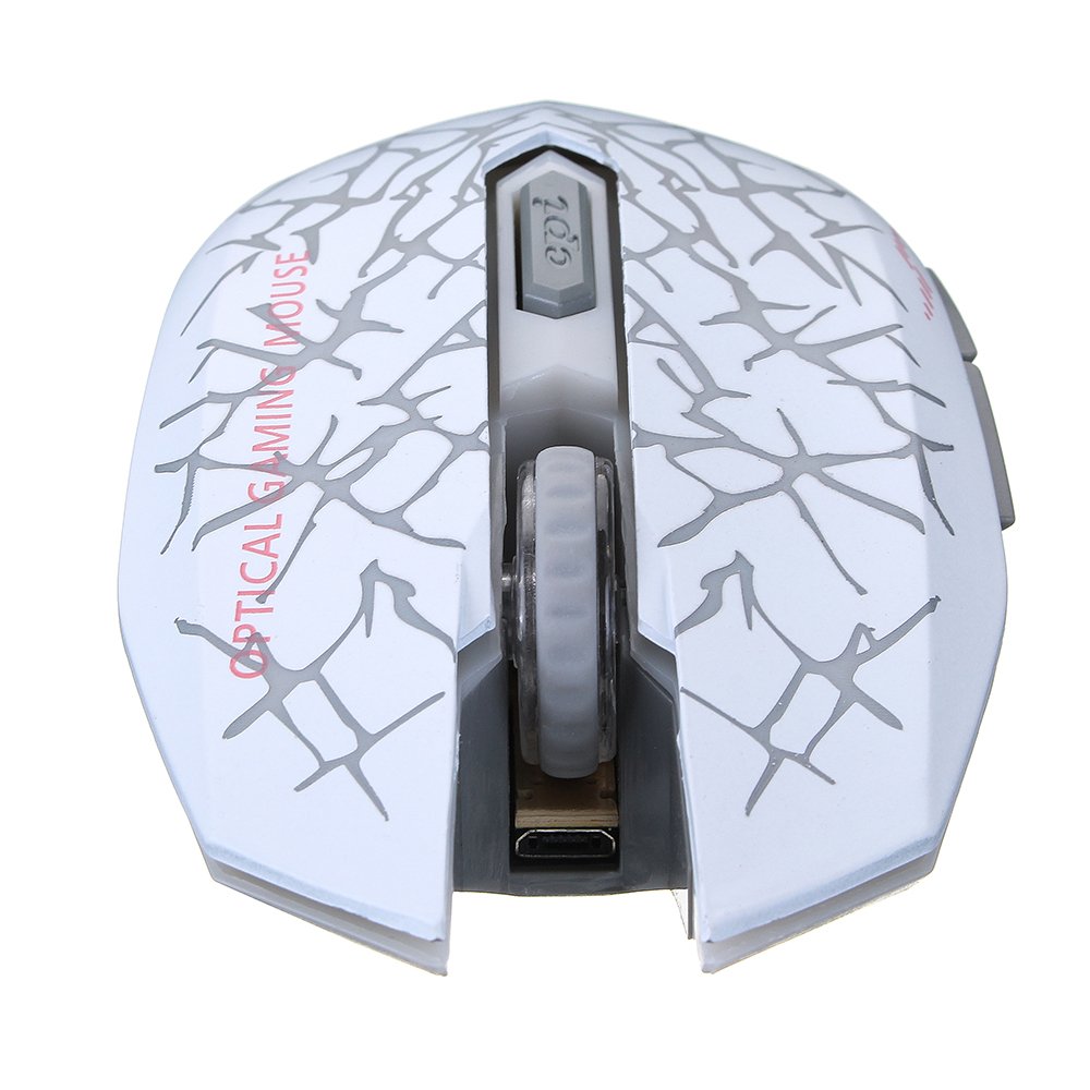 Azzor M6 2400dpi Rechargeable 2.4GHz Wireless Backlit Optical Mouse Silent Mouse 7 Azzor M6 2400dpi Rechargeable 2.4GHz Wireless Backlit Optical Mouse Silent Mouse - Image 7