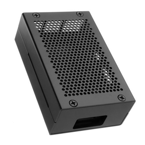 Silver/Black Aluminum Case Metal Enclosure With Screwdriver For Raspberry Pi 3 Model B+(plus) 12