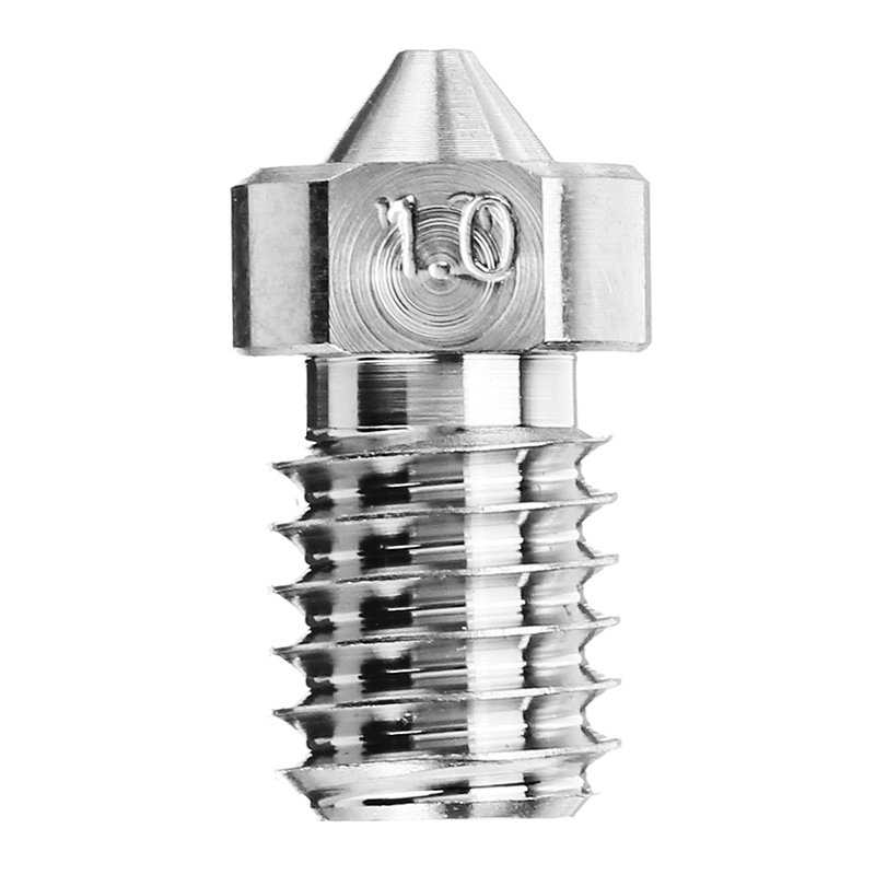 0.3mm/0.4mm/0.6mm/0.8mm/1.0mm Titanium Alloy M6 Thread Nozzle for 3D Printer 17 0.3mm/0.4mm/0.6mm/0.8mm/1.0mm Titanium Alloy M6 Thread Nozzle for 3D Printer - Image 6