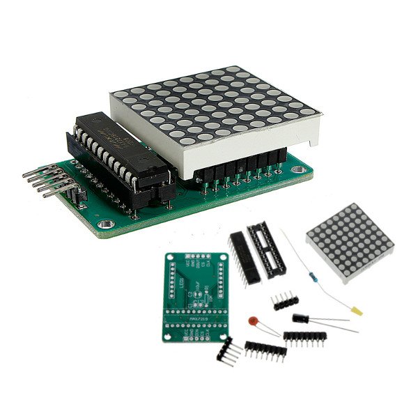 MAX7219 Dot Matrix Module DIY Kit SCM Control Module For Arduino 2