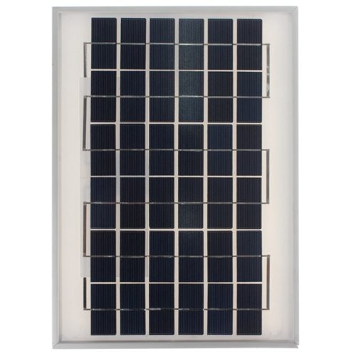 12V 10W 330 x 300 x 20mm Polycrystalline Solar Panel With 2M Cable 4