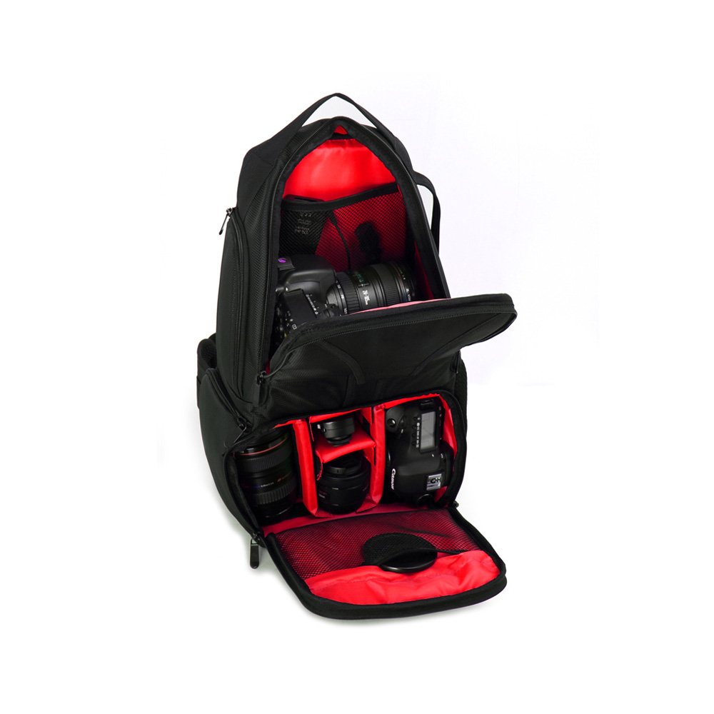 HUWANG 7495 Multi-functional Waterproof Large Capacity Triangular DSLR Camera Bag Case Backpack 5 HUWANG 7495 Multi-functional Waterproof Large Capacity Triangular DSLR Camera Bag Case Backpack - Image 5