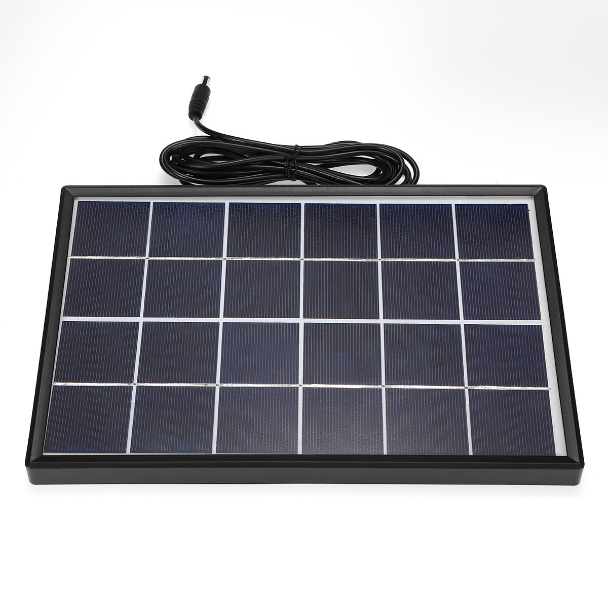 6W 6V 266*175*17mm Polysilicon Solar Panel with Cable & Border 1