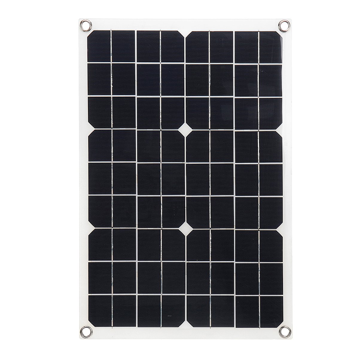 20W 430*280*2.5mm Monocrystalline Solar Panel with 18V DC Plug & 5V USB Output High Efficiency & Light Weight 1 20W 430*280*2.5mm Monocrystalline Solar Panel with 18V DC Plug & 5V USB Output High Efficiency & Light Weight