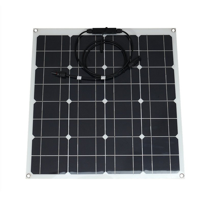 50W 560*540*2.5mm High Efficiency Portable Single Crystal Flexible Solar Panel 5 50W 560*540*2.5mm High Efficiency Portable Single Crystal Flexible Solar Panel - Image 5