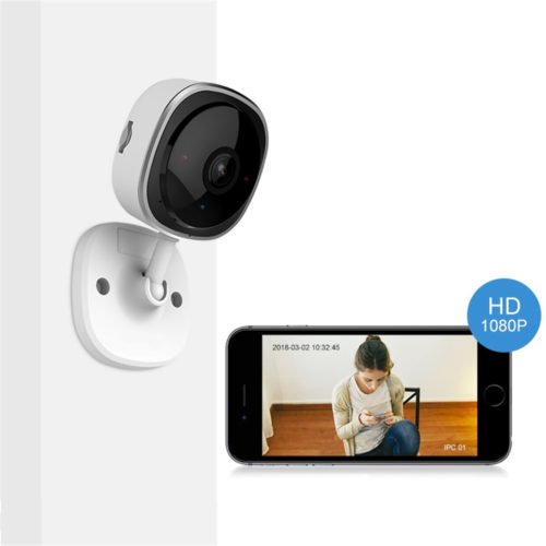 Mini 1080P Fisheye Wireless IP Camera Network Camera Night Vision IR Cut WiFi Security Baby Monitor 5