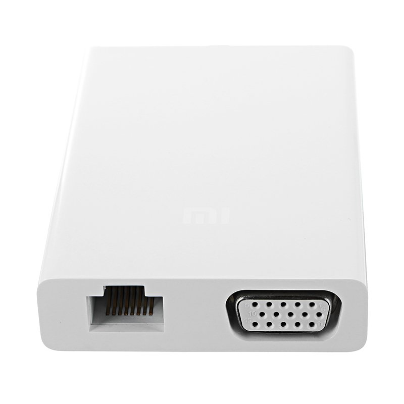 Xiaomi USB-C Type-C To 2K@60Hz VGA Gigabit Ethernet Port 2 USB 3.0 Hub Type-C Multi-functional Hub 2 Xiaomi USB-C Type-C To 2K@60Hz VGA Gigabit Ethernet Port 2 USB 3.0 Hub Type-C Multi-functional Hub - Image 2