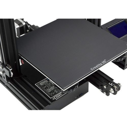 235*235mm Ultrabase Black Carbon Silicon Crystal Glass Hot Bed Plate Heated Bed Platform For Ender-3 3D Printer Part 3