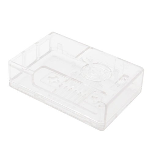 Black/Transparent ABS Case With Fan Hole For Raspberry Pi 3 Model B+ / 3B 11