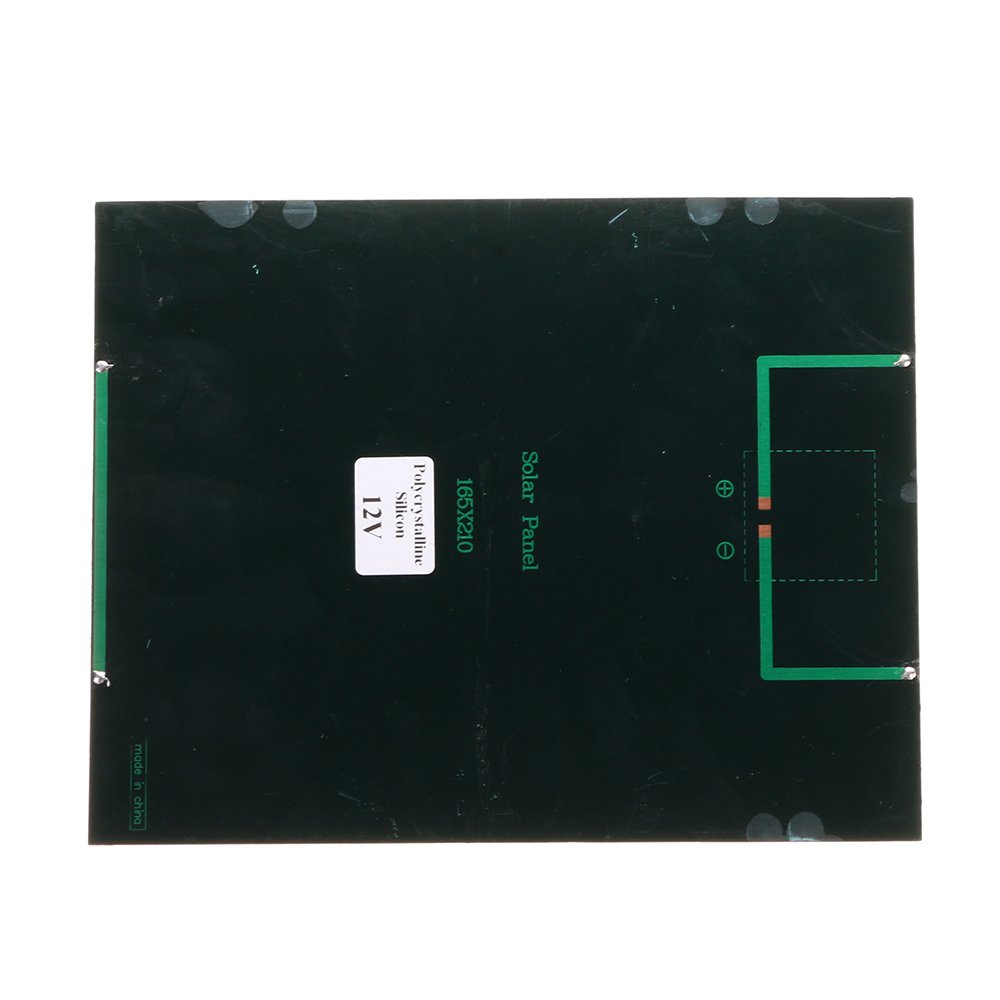 12V 5.2W 165*210mm Mini Polycrystalline Solar Panel Epoxy Board 7 12V 5.2W 165*210mm Mini Polycrystalline Solar Panel Epoxy Board - Image 7