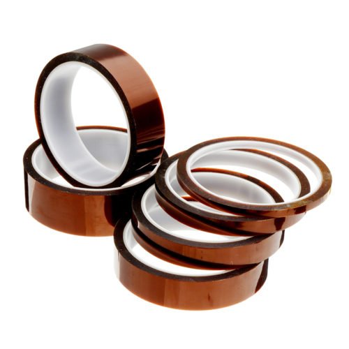 5mm/10mm/15mm/20mm/25mm/30mm High Temperature Polyimide Film Heat Resistant Tape For 3D Printer 2