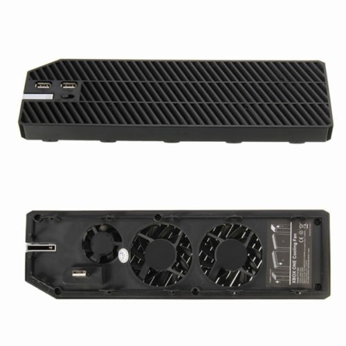 Cooling Cooler Fan Exhauster Intercooler for Microsoft Xbox One with Dual USB 2