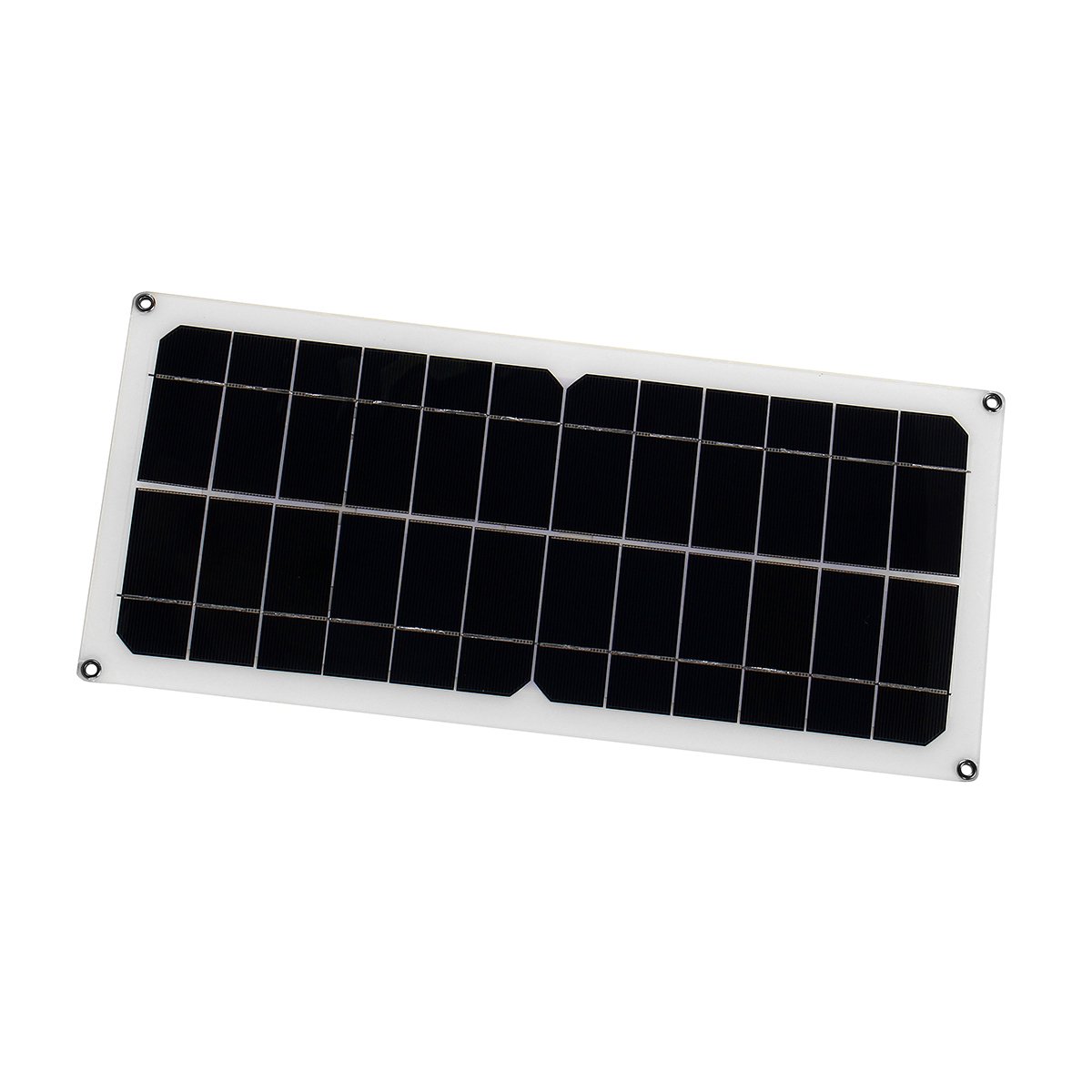 SP-10W 420*190*2.5mm Flexible Monocrystalline Solar Panel with Rear Junction Box/USB Cable 2 SP-10W 420*190*2.5mm Flexible Monocrystalline Solar Panel with Rear Junction Box/USB Cable - Image 2
