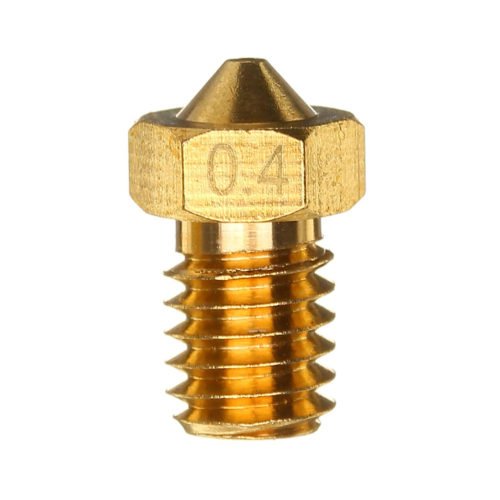 TRONXY® V6 0.2/0.3/0.4/0.5/0.6/0.8mm M6 Thread Brass Extruder Nozzle For 3D Printer Parts 30