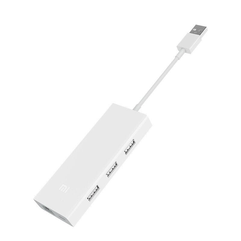 XiaoMi Mi USB 3.0 to 3-Port USB 3.0 1000Mbps Gigabit RJ45 Adapter USB Hub with Micro USB Power Port 1