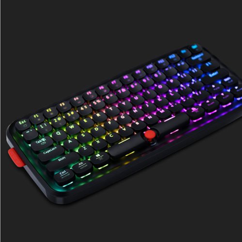AJazz Zero Bluetooth Wired Blue Switch RGB Mechanical Gaming Keyboard for Laptop Tablet Desktop PC 6