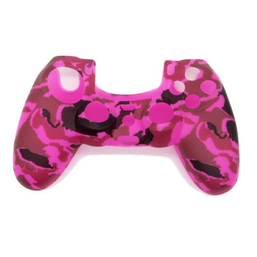 Camouflage Army Soft Silicone Gel Skin Protective Cover Case for PlayStation 4 PS4 Game Controller 27