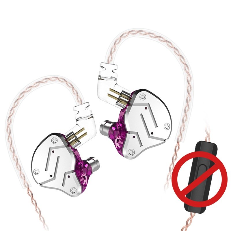 KZ ZSN HiFi Dynamic Balanced Armature Driver Hybrid Earphone Noise Cancelling 3.5mm Wire Headphone 7 KZ ZSN HiFi Dynamic Balanced Armature Driver Hybrid Earphone Noise Cancelling 3.5mm Wire Headphone - Image 7