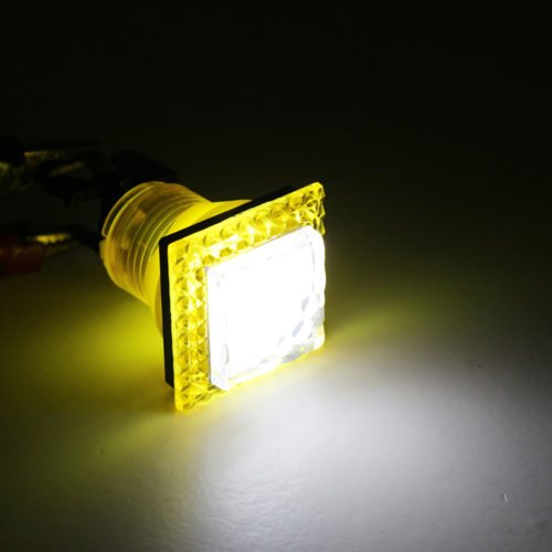 32x32mm Diamond LED Light Push Button for Arcade Game Console Controller DIY Replacement 14