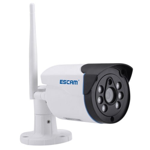 ESCAM WNK404 4CH 720P Outdoor IR Video Wireless Surveillance Security IP Camera CCTV NVR System Kit 4