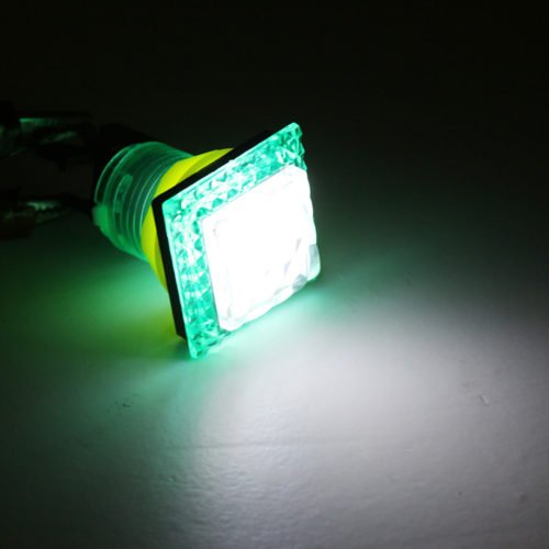 32x32mm Diamond LED Light Push Button for Arcade Game Console Controller DIY Replacement 11