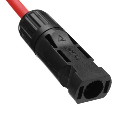 Black/Red 10M 12AWG Solar Panel Extension Cable Wire With MC4 Connector 11