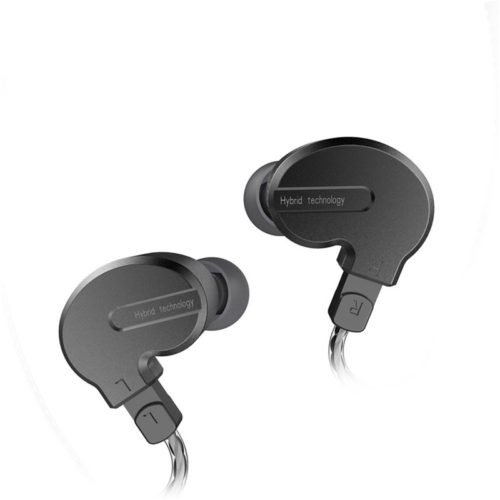 KB1 Triple Drivers 0.78mm Pin Removable Cable Earphone HiFi Stereo In-Ear Sports Metal Shell Headset 3