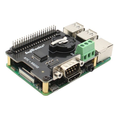 X230 RS232 Seria Port & Real-time Clock (RTC) Expansion Board for Raspberry Pi 7