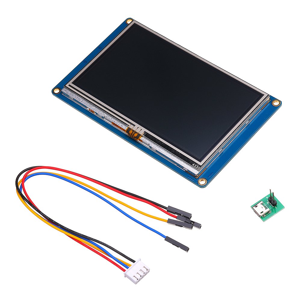 Nextion NX4827T043 4.3 Inch HMI Intelligent Smart USART UART Serial Touch TFT LCD Module Display Panel For Raspberry Pi 2 A+ B+ Arduino Kits 2