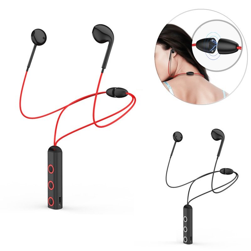 BT313 Hifi Wireless Bluetooth Earphone Magnetic Waterproof Sports Stereo Heavy Bass Headphone 2 BT313 Hifi Wireless Bluetooth Earphone Magnetic Waterproof Sports Stereo Heavy Bass Headphone - Image 2