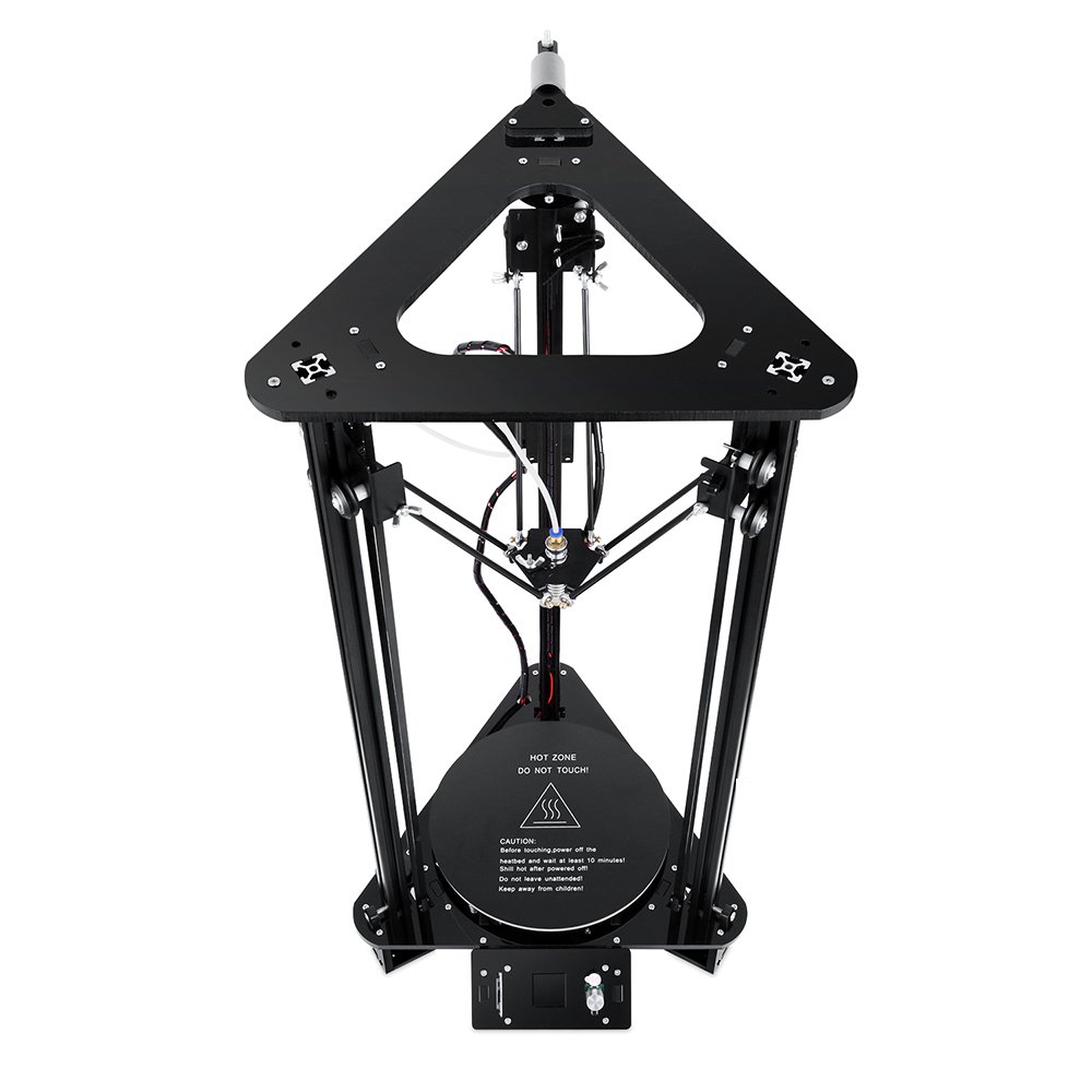 EZT® T1 Delta DIY 3D Printer Kit Φ180*300*320mm Large Printer Size Support Intelligent Leveing/Auto Change Filament/Multi Language to Swich with 1.75m 4 EZT® T1 Delta DIY 3D Printer Kit Φ180*300*320mm Large Printer Size Support Intelligent Leveing/Auto Change Filament/Multi Language to Swich with 1.75m - Image 4