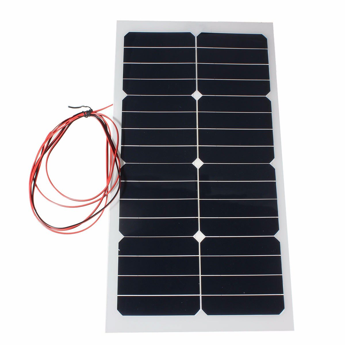 20W 12V 54CM x 28CM Photovoltaic semi flexible Solar Panel With 3M Cable 3 20W 12V 54CM x 28CM Photovoltaic semi flexible Solar Panel With 3M Cable - Image 3