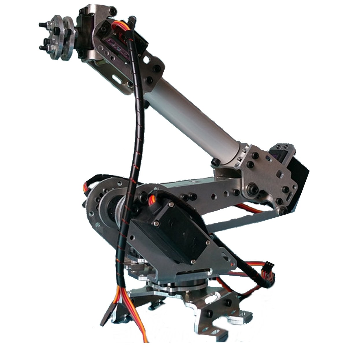 6DOF Mechanical Robot Arm Claw With Servos For Robotics Arduino DIY Kit 1
