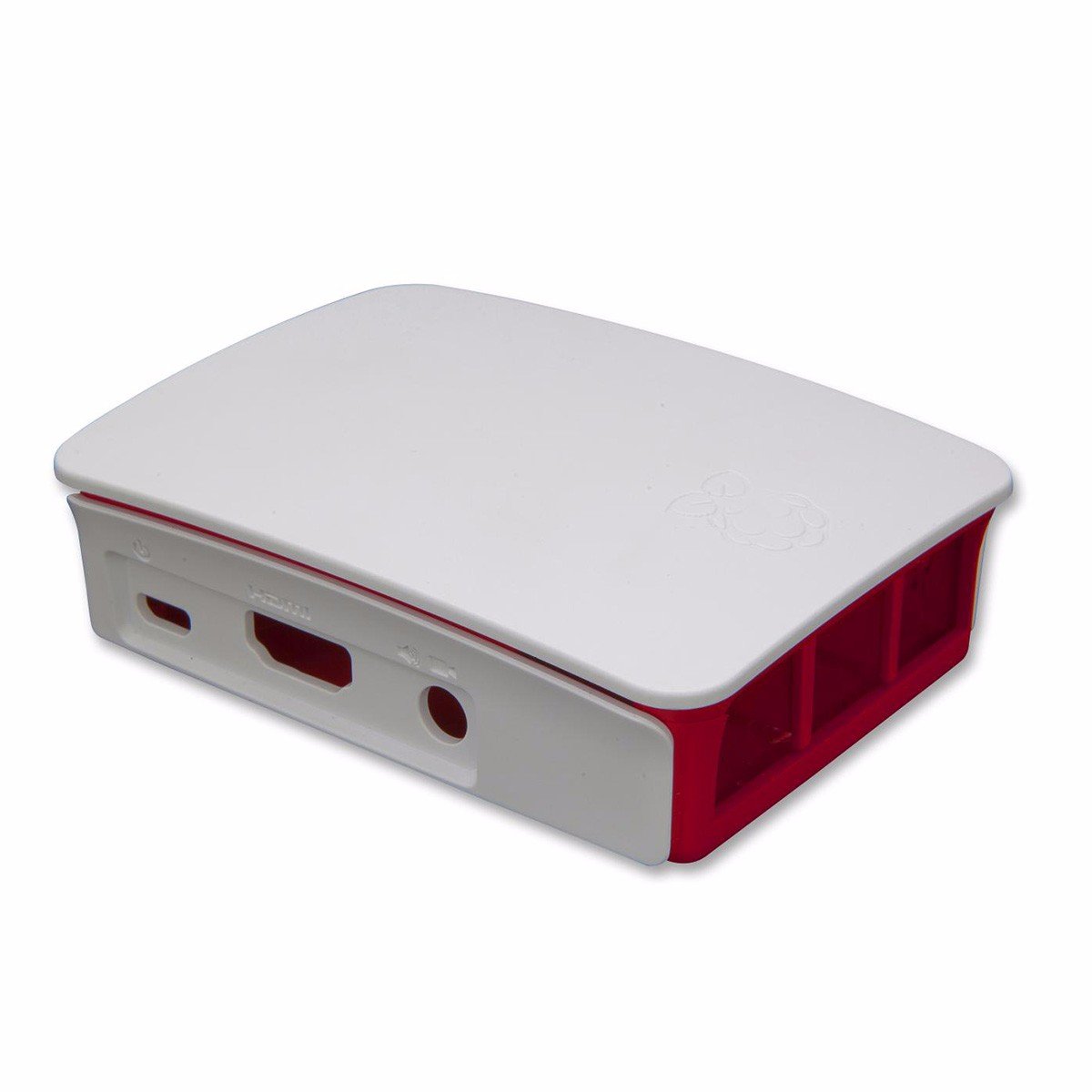 White Enclosure Protective Case For Raspberry Pi 3 Model B 1