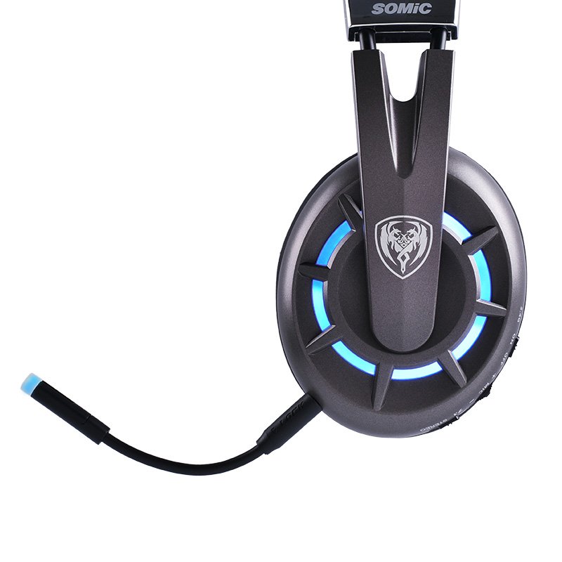 SOMiC G939AIR 2.4GHz Wireless 7.1 Channel Surround Sound Stereo Gaming Headphone Headset with Mic 2 SOMiC G939AIR 2.4GHz Wireless 7.1 Channel Surround Sound Stereo Gaming Headphone Headset with Mic - Image 2