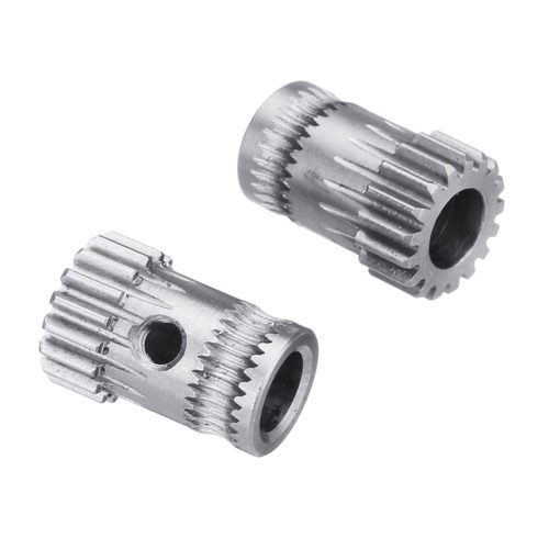 1Set DIY Prusa i3 MK2/MK3 Dual Gears Steel Pulley Kit For 3D Printer Gears Extrusion Wheel Part 5