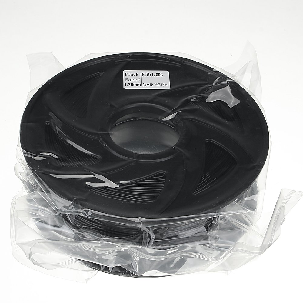 Creality 3D® 1.75mm 1KG/roll Black Color TPU Flexible Filament For 3D Printer/3D Pen/Reprap/Makerbot 8 Creality 3D® 1.75mm 1KG/roll Black Color TPU Flexible Filament For 3D Printer/3D Pen/Reprap/Makerbot - Image 8