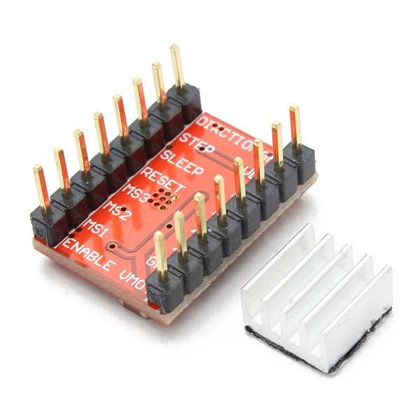 3Pcs Geekcreit® 3D Printer A4988 Reprap Stepping Stepper Step Motor Driver Module 1 3Pcs Geekcreit® 3D Printer A4988 Reprap Stepping Stepper Step Motor Driver Module