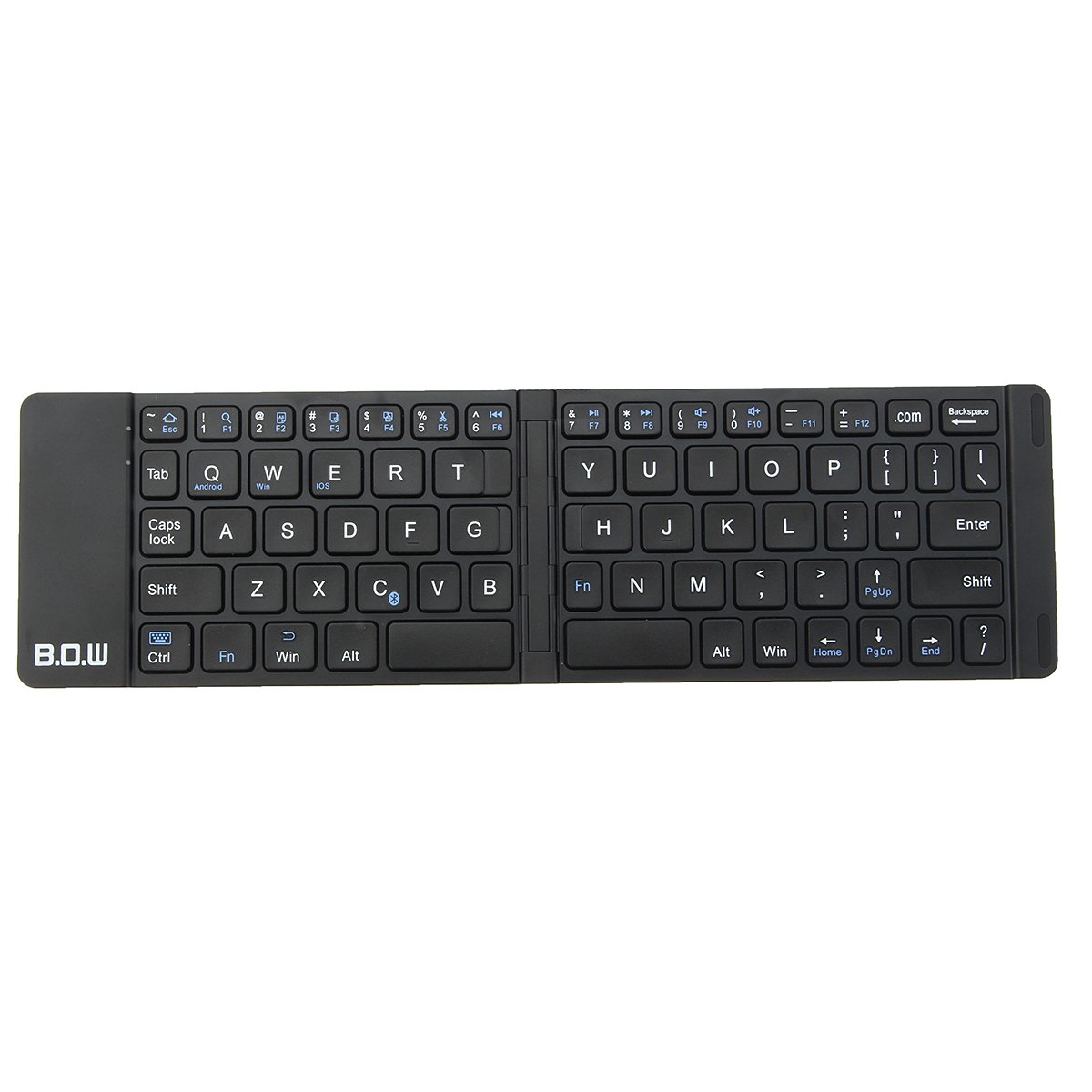 Small Size Foldable Bluetooth Aluminum Alloy Bottom Shell Keyboard 7 Small Size Foldable Bluetooth Aluminum Alloy Bottom Shell Keyboard - Image 7