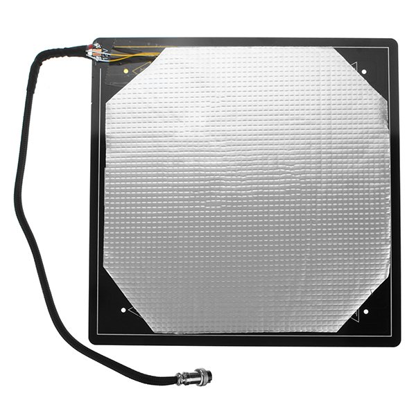 Creality 3D® Aluminum 12V MK3 300*300*3mm Heatbed Board With Cable Installed Well For 3D Printer 3 Creality 3D® Aluminum 12V MK3 300*300*3mm Heatbed Board With Cable Installed Well For 3D Printer - Image 3